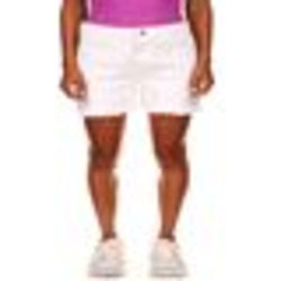 Sanctuary Denim Cutoff Shorts In White 25 - Picture 3 of 3